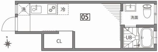 TERRACE自由が丘の間取り画像