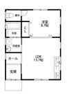 西ノ京西月光町戸建(事業用)の間取り画像