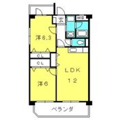 コートレージュⅠの間取り画像