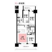 オープンレジデンシア葵フォレスト503の間取り画像