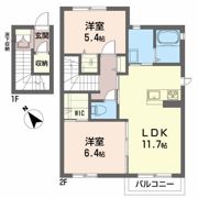 シャーメゾン グッチIIの間取り画像