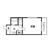 サンシャイン福成の間取り画像