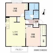 K－アントレ B棟の間取り画像