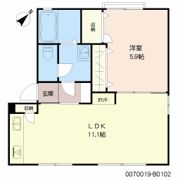 アネックス清風 B棟の間取り画像