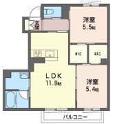 フォレナの間取り画像