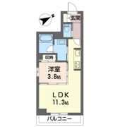 クオリスタ都賀の間取り画像