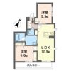 ベレオ姉崎東の間取り画像