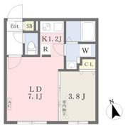 quador吹上NORTHの間取り画像