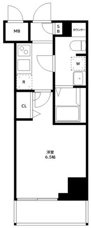 Rising Place 川崎二番館の間取り画像