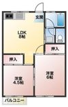 レジデンス紫の間取り画像