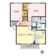 セピアコート Bの間取り画像