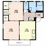 シャーメゾンランブル Cの間取り画像