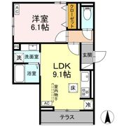 Belle Clair杉田 WESTの間取り画像