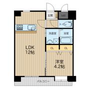 LIBTH下通の間取り画像