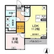 ルサンティエ白龍町の間取り画像