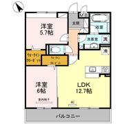 マジェスティ サザン Ⅰ棟の間取り画像