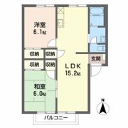 フレグランス横津の間取り画像