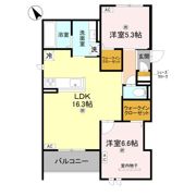 ENCHANTE大久保駅前の間取り画像