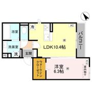 ENCHANTE大久保駅前の間取り画像