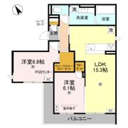 ENCHANTE大久保駅前の間取り画像