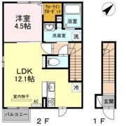 ヴェルソレイユの間取り画像