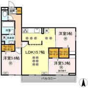 ノーブルミキの間取り画像