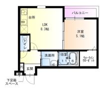 フジパレス神戸春日野道の間取り画像