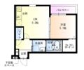 フジパレス神戸春日野道の間取り画像