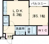フジパレス神戸春日野道の間取り画像