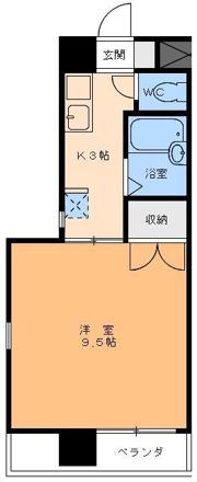 エクセル緑町の間取り画像