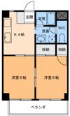 シャルル南サヤの間取り画像