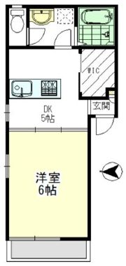コアメゾン八王子の間取り画像