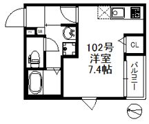 Nexus賀茂の間取り画像