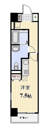フレグランス川崎の間取り画像