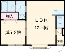 ロイヤルコートTaigaの間取り画像