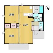 ラヴァージュ東仙台の間取り画像
