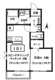 レトナー昭島の間取り画像