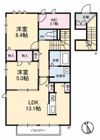 シャーメゾン愛花夢の間取り画像