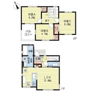 ハイファイブ上野台の間取り画像