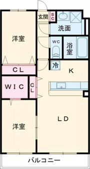 ガーデンヒルズ城南 Xの間取り画像