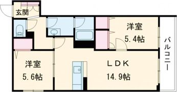 シャーメゾン ルミエールの間取り画像