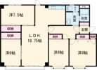 小山内マンションBの間取り画像