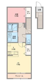 STAR GATEⅠの間取り画像