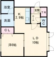オーロラⅡの間取り画像