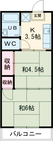 光ヶ丘ハイツC棟の間取り画像