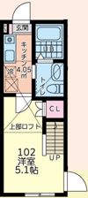 丘の上のフルールの間取り画像