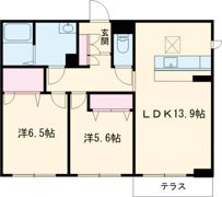 シャーメゾン池州の間取り画像