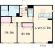 シャーメゾン池州の間取り画像
