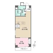 グレンパーク神楽坂の間取り画像