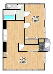 松永貸家の間取り画像